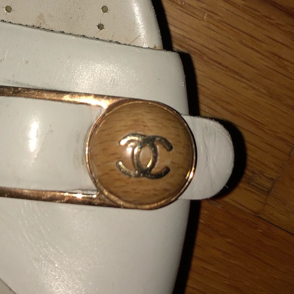 Chanel Wooden Platform Shoes - Picture 6 of 6